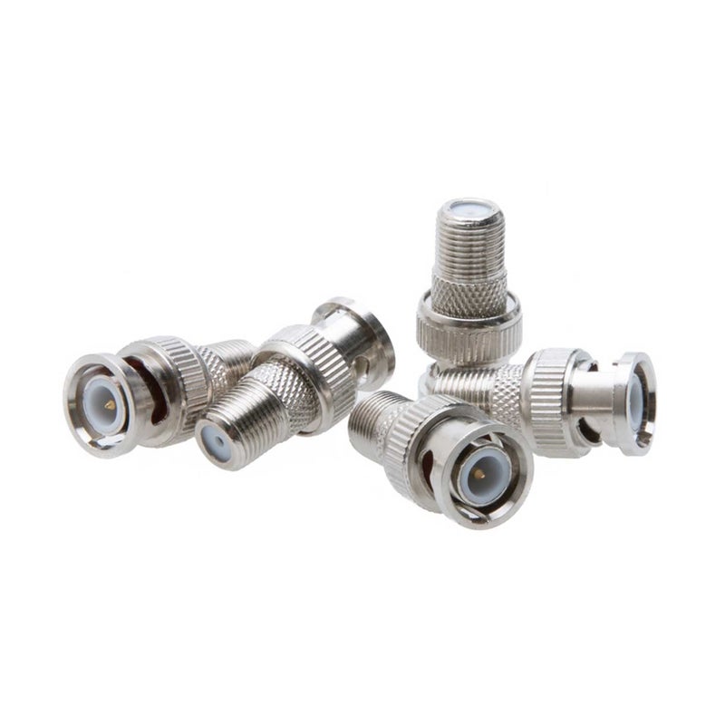 SATMAXIMUM Cctv4Less BNC Male Plug to F Female Jack Coax Adapter Connector for CCTV, DVR, and TV Applications - 20 Pack - Image 3